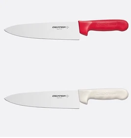Dexter Russell Sani-Safe 8" Chef Knife NSF Listed Pick color below..Red or White