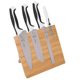 Mercer Culinary Millennia 5-Piece Rubberwood Board Knife Set (select color below
