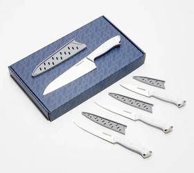Zakarian by Dash 4-Piece Full Tang Cutlery Set w/ Gift Box
