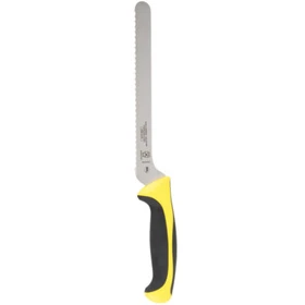 Mercer Culinary Millennia 8" Serrated Edge Bread Sandwich Knife W/Yellow Handle