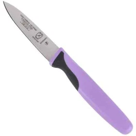 Mercer Culinary M23930PU Millennia 3" Paring Knife w/Purple Allergen-Free Handle