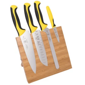 Mercer Culinary Millennia 5-Piece Bamboo Board Knife Set (select color below)