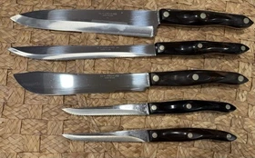 Cutco Knife  Classic Marbled Brown Handle USA 1712, 1720, 1726, 1728, 1768