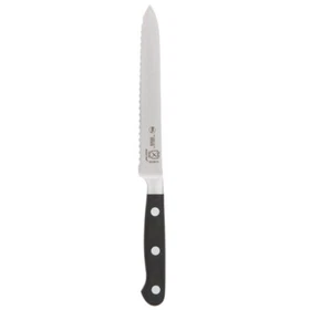 Mercer Culinary M23610 Renaissance&reg; 5" Forged Riveted Tomato Knife with Serrated