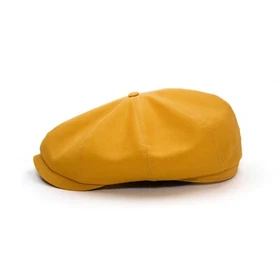 Sterkowski SHELBY Newsboy Cap 100% Cotton Panama | Modern Weave Flat Cap