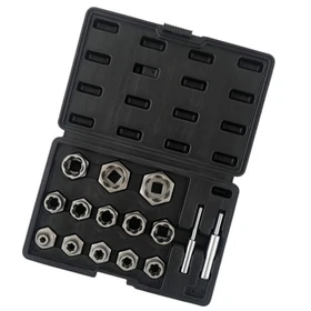 Reverse Thread Screw Extraction Tool Professional Grade Alloy Noslip Grip