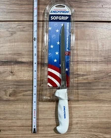 Dexter Russell 8" Sofgrip Narrow Fillet Boat Fishing Knife or Combo....You Pick