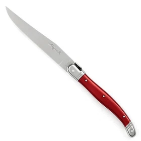 Jean Dubost LAGUIOLE RED Stainless Plastic France Silverware CHOICE Flatware