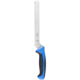 Mercer Culinary Millennia 8" Serrated Edge Bread Sandwich Knife W/ Blue Handle
