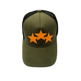  New Men's Women's AM Logo Embroidered Trucker Cap MA Baseball Cap 