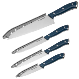 Zakarian by Dash 4-Piece Full Tang Cutlery Set