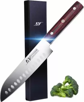 V0203 CHEF Santoku Knife High Carbon Steel