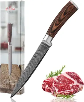 313031059085 1DM-FLE-EDB Wakoli Edib Damascus Meat Knife