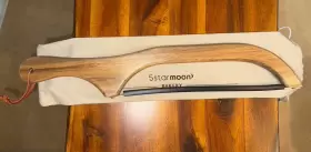 742839258916 5 STAR MOON Bakery Wooden Bread Bow Knife Handle #2