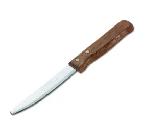 OX-127 ADCRAFT Rounded Blade Gaucho Steak Knife Wood Handle