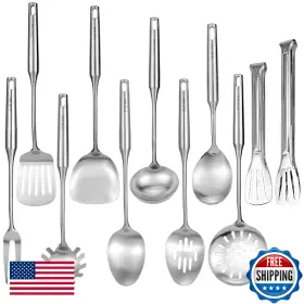 B0DYF7H578 AIMINJEY Steel Kitchen Set Cooking Utensil