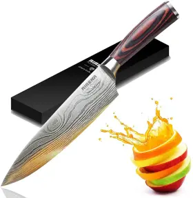 632088475571 AIRENA Chef Knife Pro Kitchen High Carbon