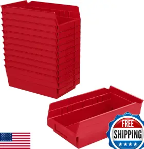 B003EV7CH6 AKRO-MILS Shelf Bins Storage Garage Closet Drawer