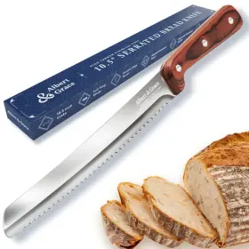 745010642043 ALBERT GRACE Ultra Sharp Serrated Bread Slicer