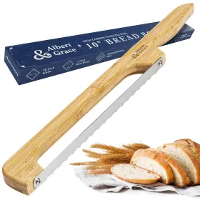 745010642067 ALBERT GRACE Bread Bow Knife Cutting Fiddle