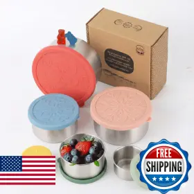 B0FW494XSY ALPINE ELEVATION Steel Containers Silicone Lids