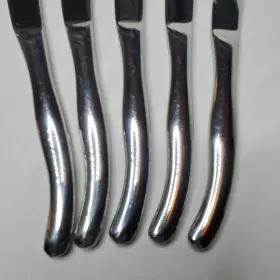056100PE11BR6 AMEFA Virgule Steak Knives Set Tang Mirrored #3