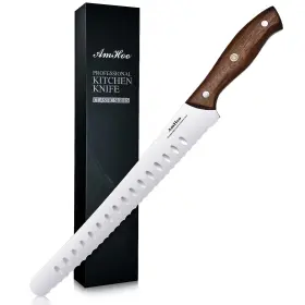 AMX1069 AMHOO Bread Knife High Carbon Steel Ultra Sharp
