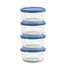 B0DCD9KCFM ANCHOR HOCKING Glass Food Storage Containers Lids