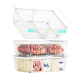 B0G4GY5CBV ANJUBAN Freezer Organizer Bins Leak Net Pack