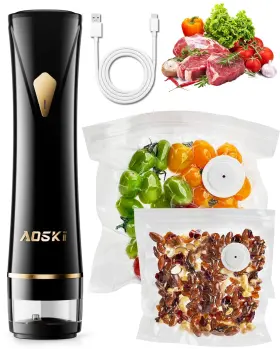 B0FH9Q8RG2 AOSKI Food Vacuum Sealer Saver Longer Freshness