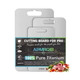 ADBN-9 APMRQIB Titanium Cutting Kitchen Pure Board Set