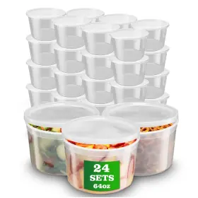 B0FJRNWPGT APSIC Deli Containers Lids Leakproof Food Storage
