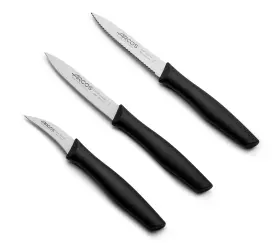 189500 ARCOS Paring Knife Set Steel Peeling Knives Nova