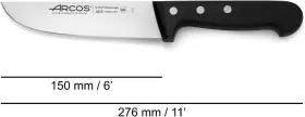 282904 ARCOS HERMANOS Butcher Knife Nitrum Steel Cooking Fo #2