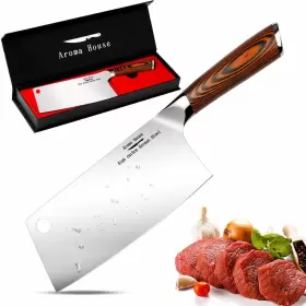 653846503879 AROMA HOUSE Cleaver Knife Ultra Sharp Meat High