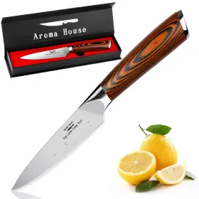 AHOUSE-006 AROMA HOUSE Paring Knife Knives Kitchen Fruit Germ