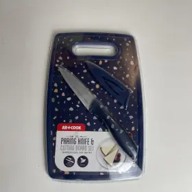 840028707808 ART COOK Cutting Board Pairing Knife Set