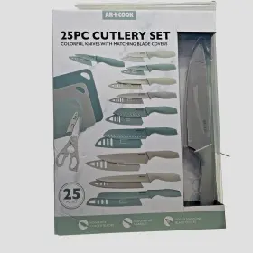 840028748368 ARTCOOK Ar Cook Cutlery Set Colorful Knives
