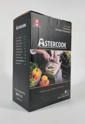 A60.K15016P ASTERCOOK Steel Kitchen Knives Set