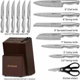 A60.K15061S ASTERCOOK Kitchen Knives Set #3