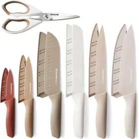 USA60-99 ASTERCOOK Knife Set Kitchen Knives Healthy Anti Coat