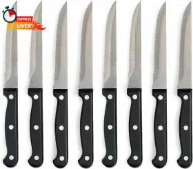 CH11220-2PACKS ATB Steakhouse Knife Set Steak Knives Kitchen