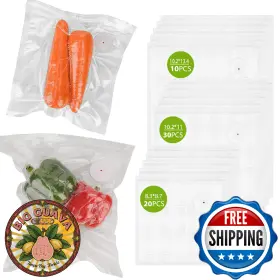 B0FVT8TL5Q ATOSUN Vacuum Sealer Bags Food Storage Bpa Zipper