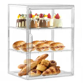 B0F1T4SGCN ATTELITE Pastry Display Bread Box Kitchen