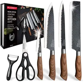 GSNA-190 AUIIKIY Kitchen Knives Set Giftbox High Carbon