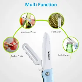 653445370087 AYADA Travel Pocket Paring Knife Fruit Peeling #2