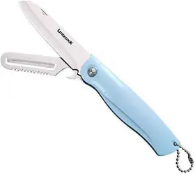 653445370087 AYADA Travel Pocket Paring Knife Fruit Peeling