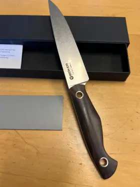 130365 B-KER Boker Saga Utility Knife Grenadill Wood Box