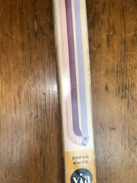92064 B. VIA INTERNATIONAL Housewares Tools Bread Knife #3