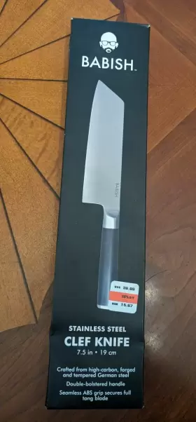 085081544766 BABISH High Carbon Steel Cutlery Clef Knife #3